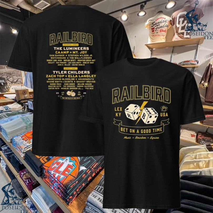 Railbird Festival June 6-7 2026 Lexington Ky T-shirt