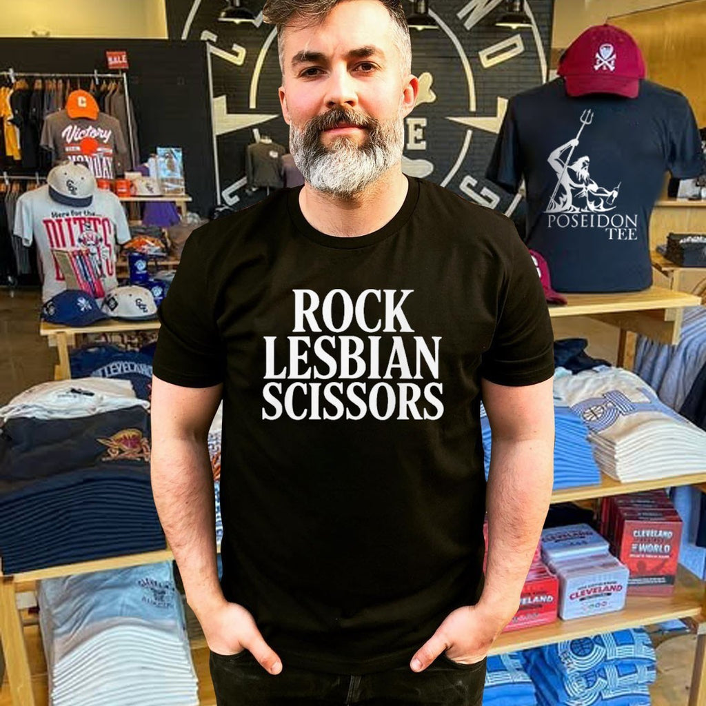 Rock Lesbian Scissors T-shirt