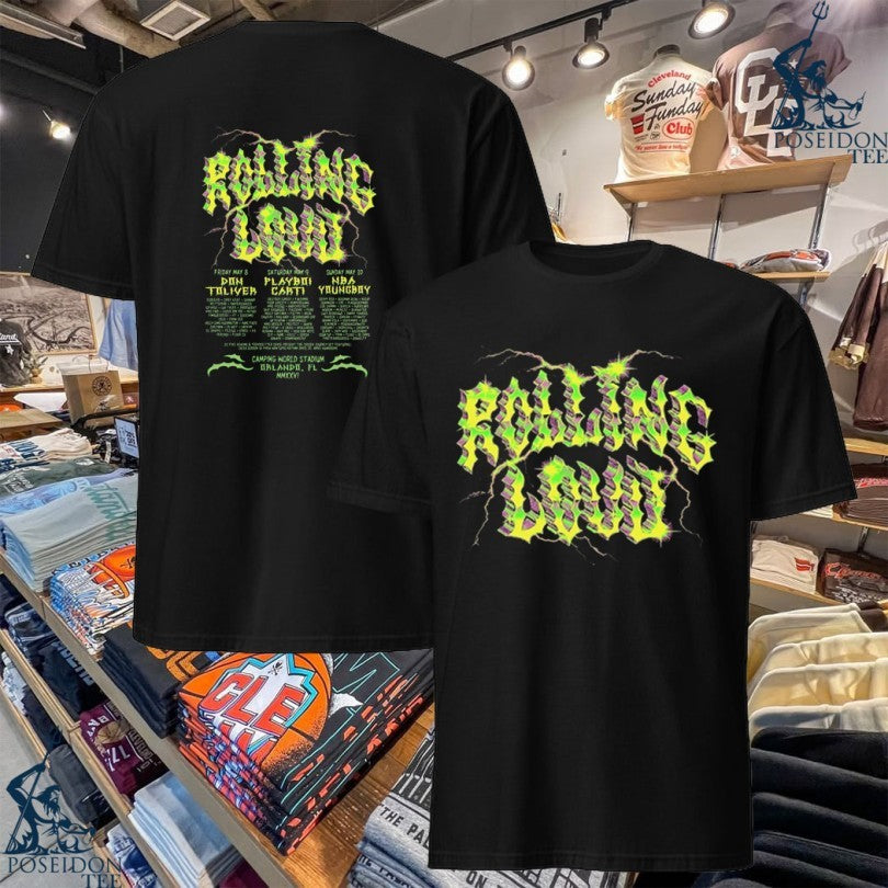Rolling Loud 2026 Exclusive Lineup T-shirt