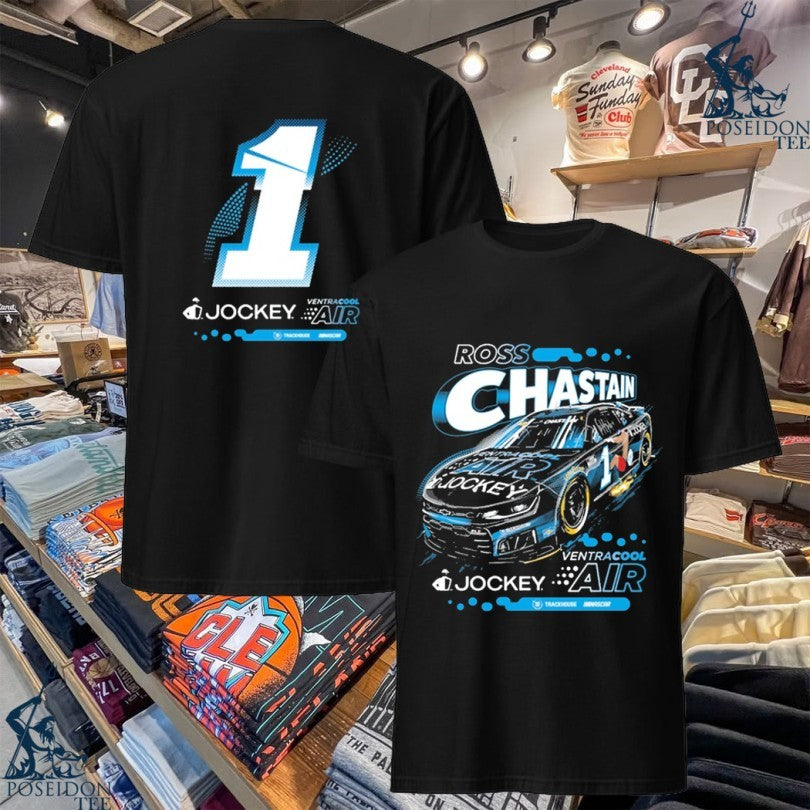 Ross Chastain #1 2026 Jockey Ventracool Dega T-shirt