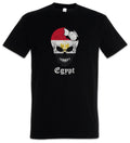 Egypt Football Skull I T-Shirt egyptian Soccer Flag Banner World Championship