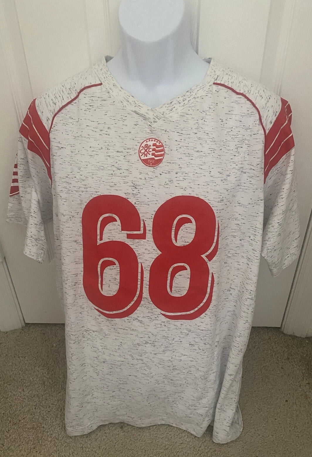Club Nautico Capibaribe Jesey Style Shirt Size Mens XL Futbol Soccer Brazil Rare