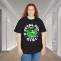 Petal Pop Girl Cute Flower Cartoon Graphic T-Shirt