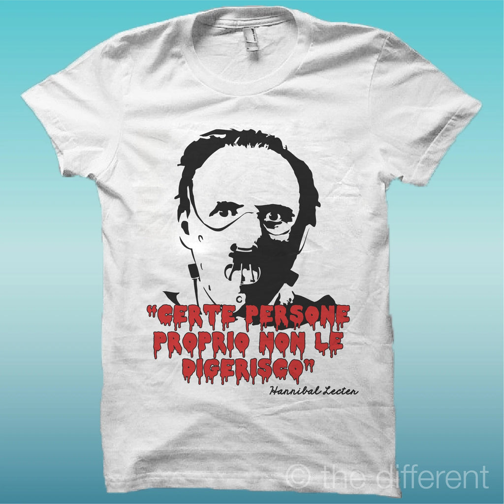 T-Shirt 'Funny Quote Hannibal Lecter Certain People' Gift Idea