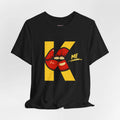 K Lips Graphic Tee | Red Lips Letter K