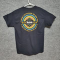 Modelo Graphic Tee Mens Large Black Skate Cerveza Beer Soccer Sponsors Promo Tee