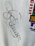 RARE Vintage 1998 AT&T Challenge Tennis T-Shirt SIGNED Pete Sampras L USA