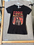NWT Junior's Stranger Things Eddie Munson Metalhead T-Shirt Size Small