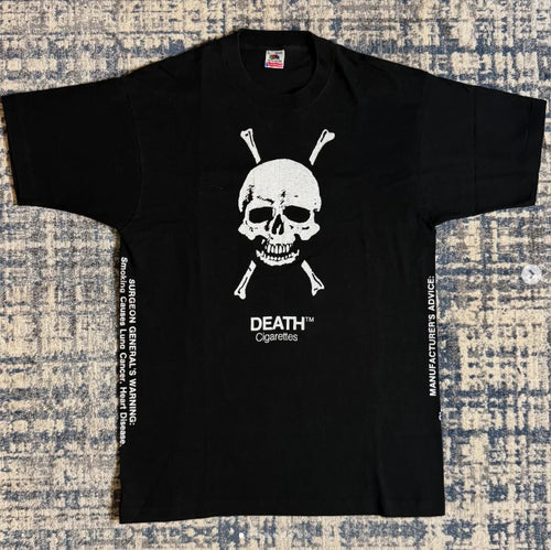 90s DEATH CIGARETTES Vintage T-Shirt Reprint