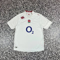 Vintage Y2K England Rugby Jersey O2 Canterbury Sport Style