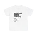 Introverted But Willing To Discuss Beekeeping Unisex Heavy Cotton Tee