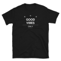 Good Vibes Only T-Shirt | Y2K Retro Aesthetic | Minimalist Graphic Tee | Unisex