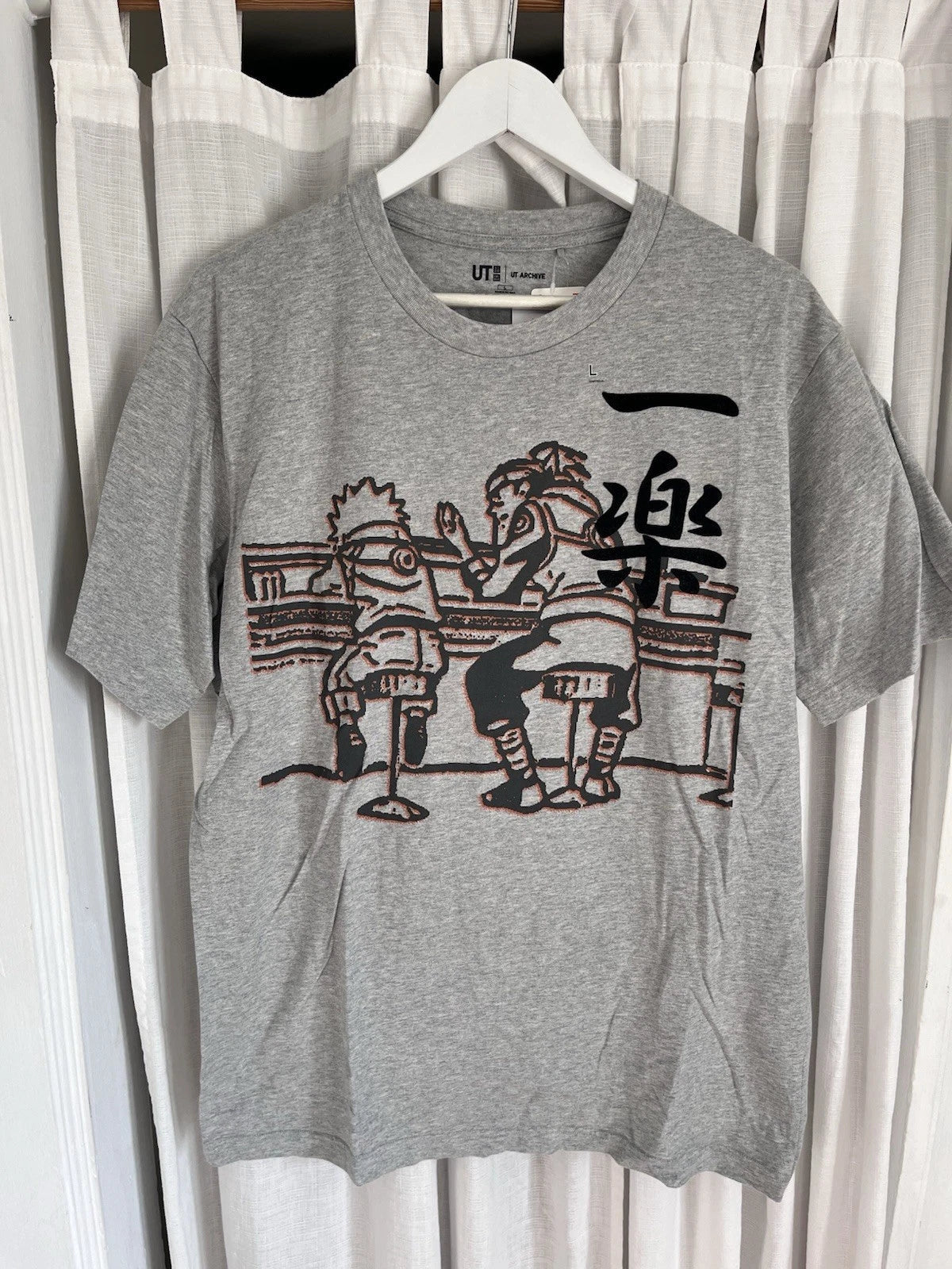 Naruto Iruka Ichiraku Ramen Shop T-Shirt Uniqlo UT Archive Anime Japan