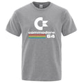 Loose Men T-shirt | Commodore 64 Print | Retro Cool Summer Top