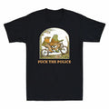 The Men's Funny Frog Tee and Short Cotton T-shirt Sleeve F**k Toad Police Meme
