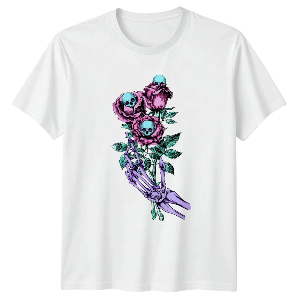 Eternal Love Blooms Pastel Goth T-Shirt Pastel Goth Alternative Goth