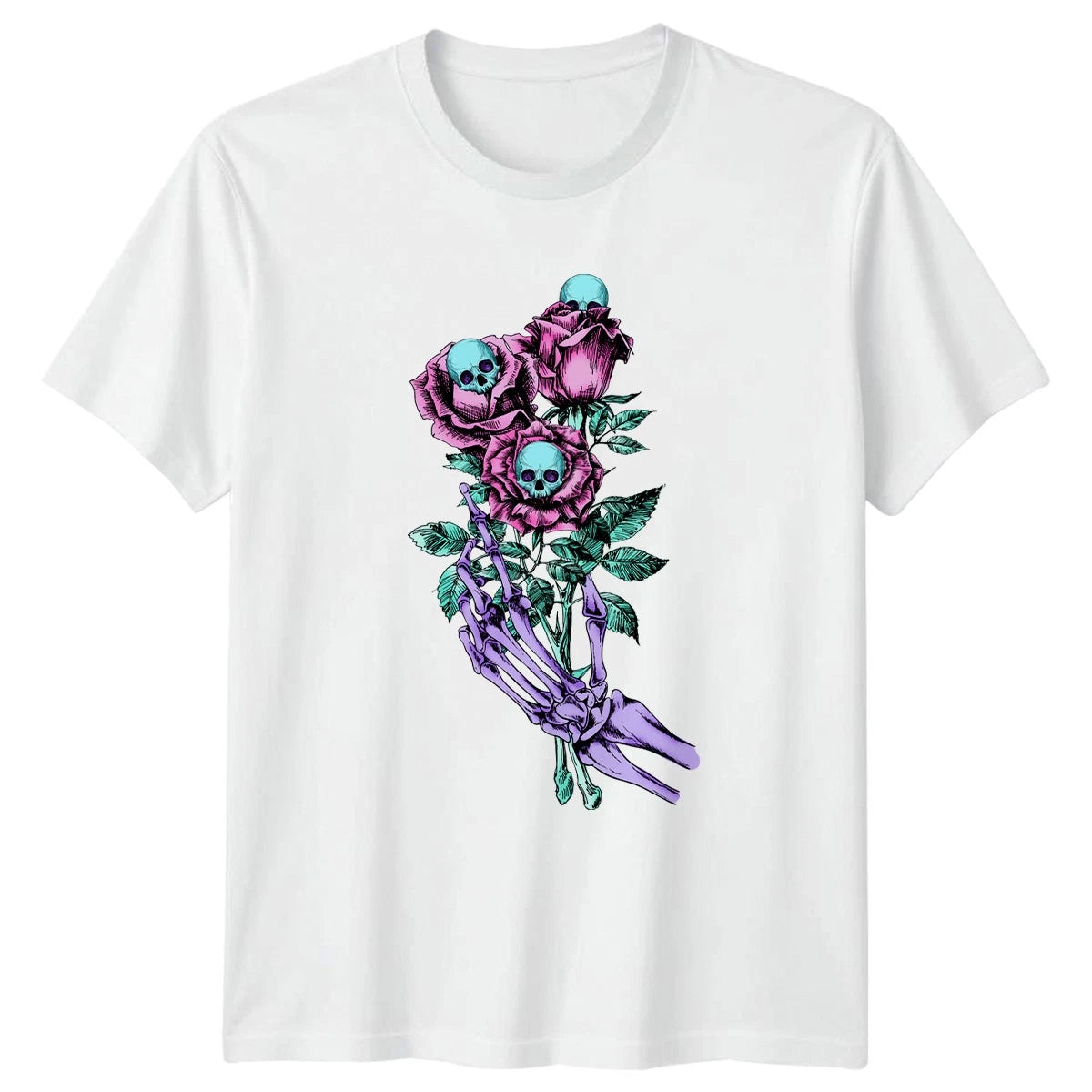 Eternal Love Blooms Pastel Goth T-Shirt Pastel Goth Alternative Goth