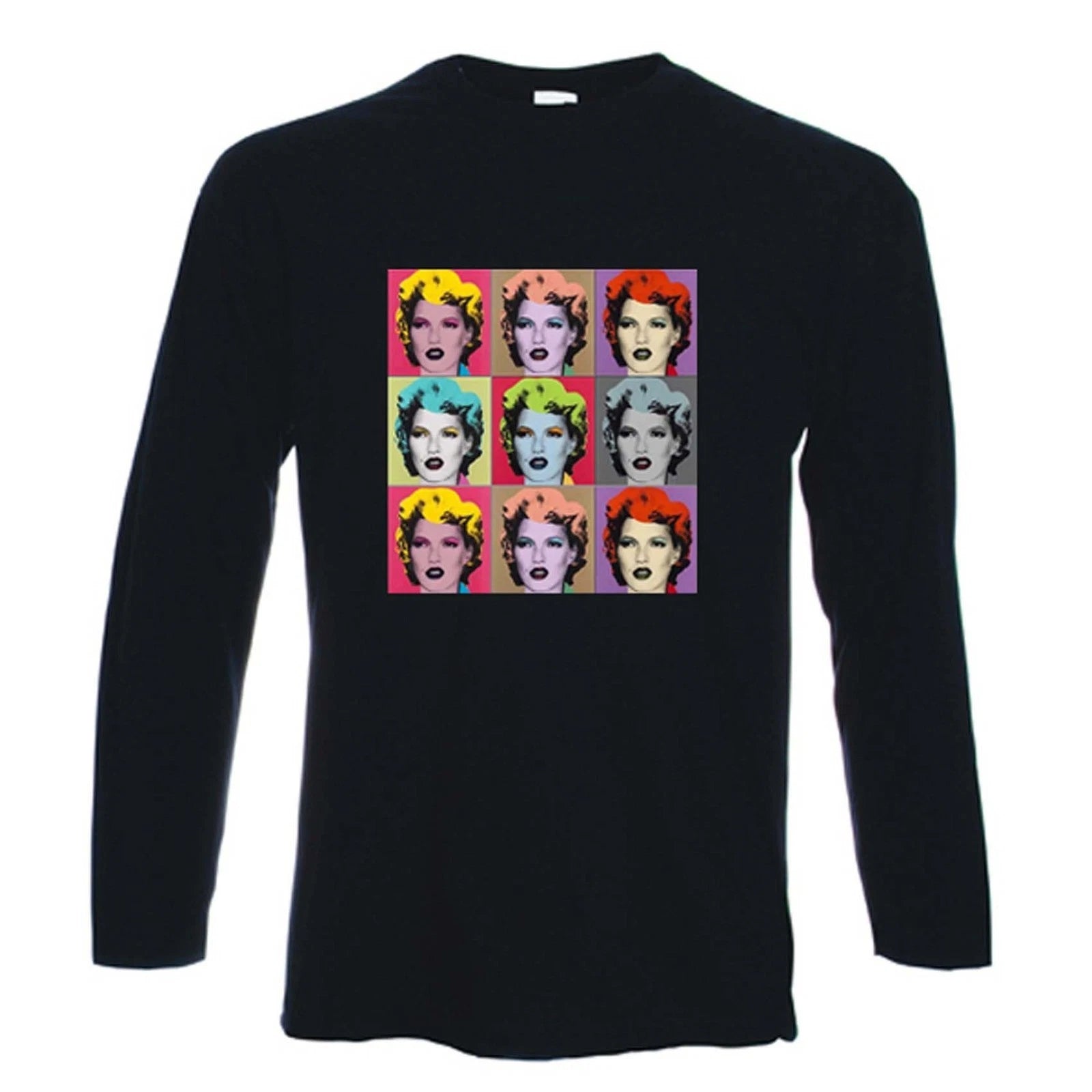 T-Shirt BANKSY KATE MOSS - Graffiti Pop Art D'Andy Warhol - Choix De 5 Couleurs