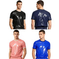 Men Top Costume T-shirt Casual Tops Sports Trim Daily Wear Contrasting Modern