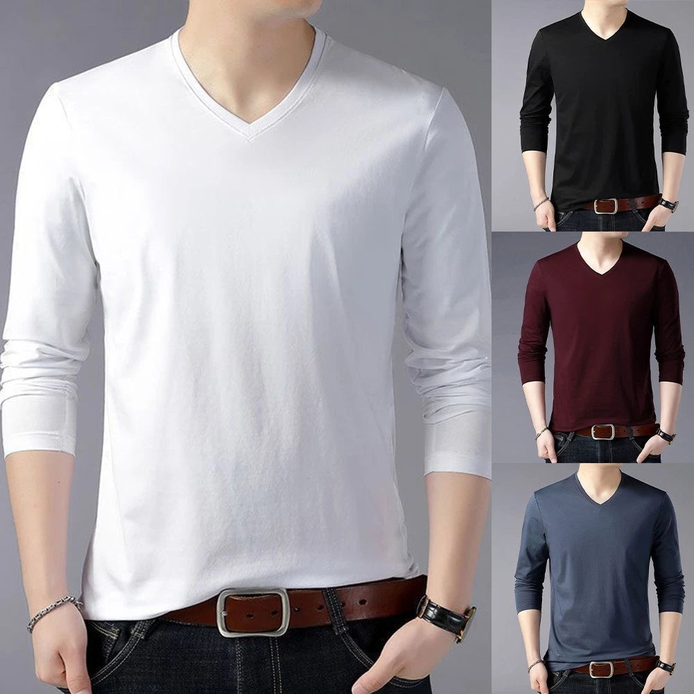 Long Sleeve V-neck Applicable For Men Brand New Condition Casual Wear Option