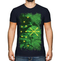 Adyguée grunge flag men's t-shirt jersey