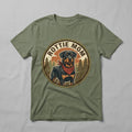 Rottweiler Mom T-Shirt Rottie Dog Gift Women Graphic Tee Mothers Day Cute