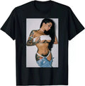 Hot Girl on T-shirt for Men - Sexy Pretty Tattoo Girl Size S-5XL Gift Fans
