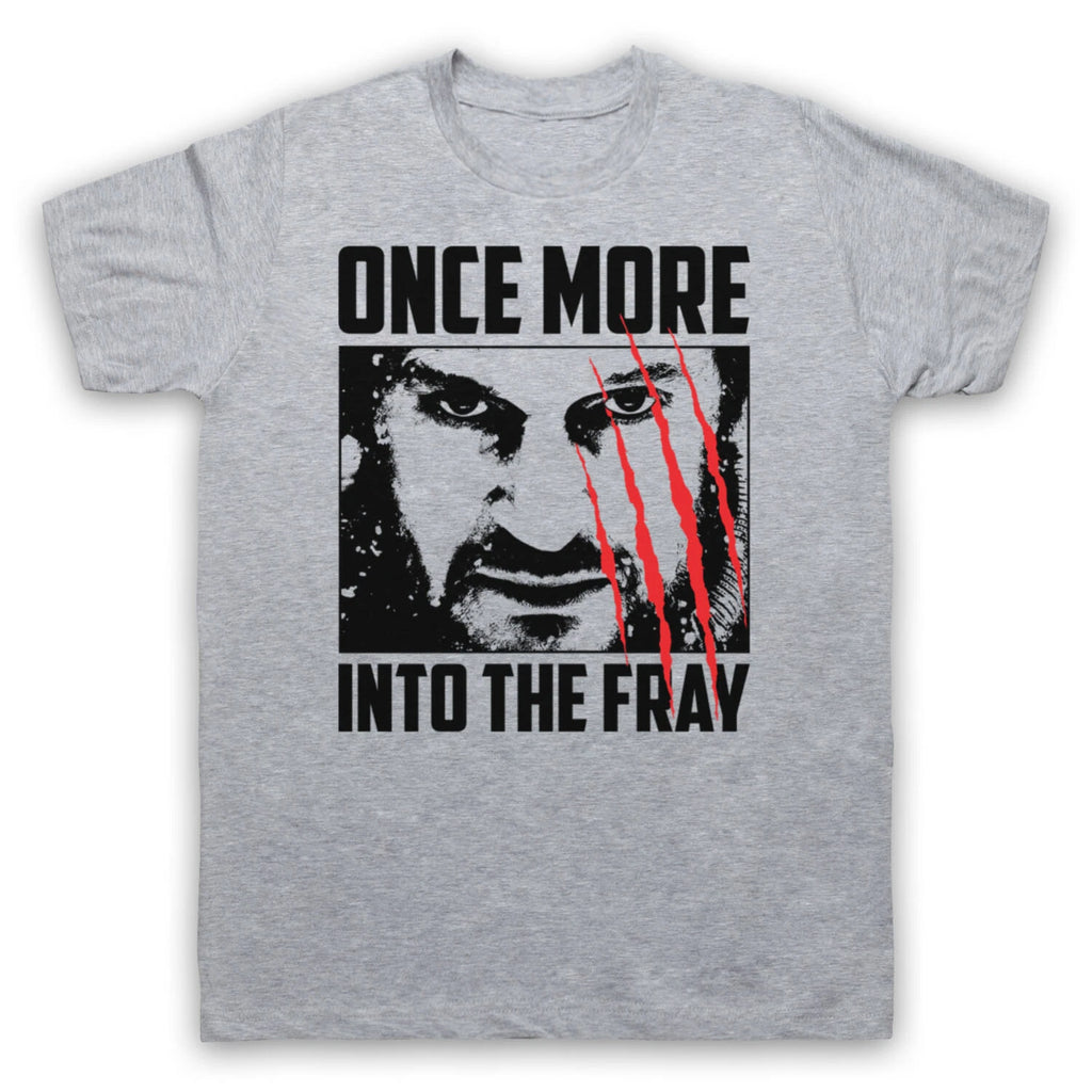 ONCE MORE INTO THE FRAY UNOFFICIAL THE GREY WOLF FILM MENS & WOMENS T-SHIRT