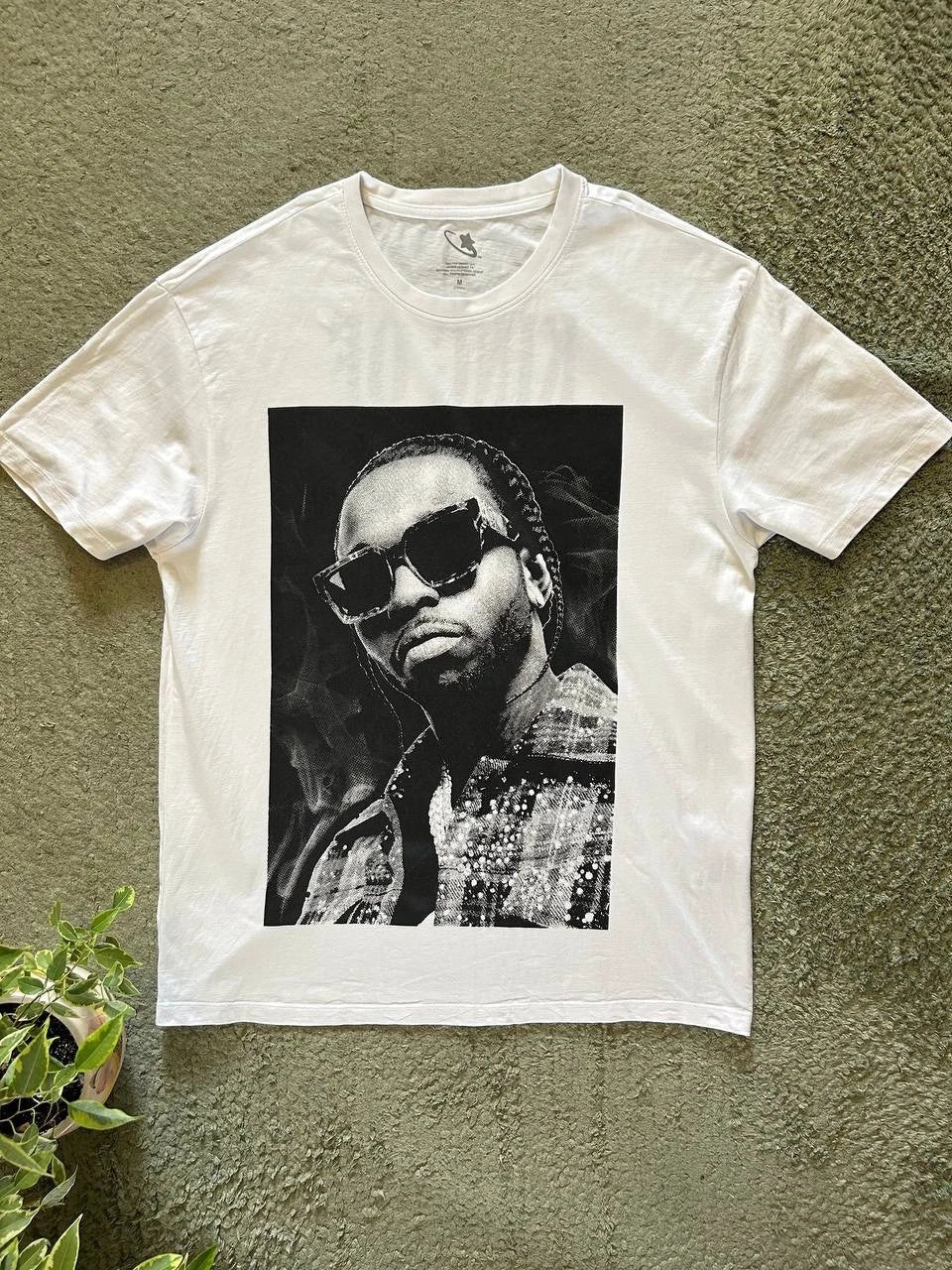 Pop Smoke King Of New York T-Shirt Rap Hip Hop Drill Trap RIP Black T-shirt M Sz
