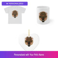 Custom Pitbull Pit Bull Pet Lover Gift Set Shirt Mug Ornament Personalized Name