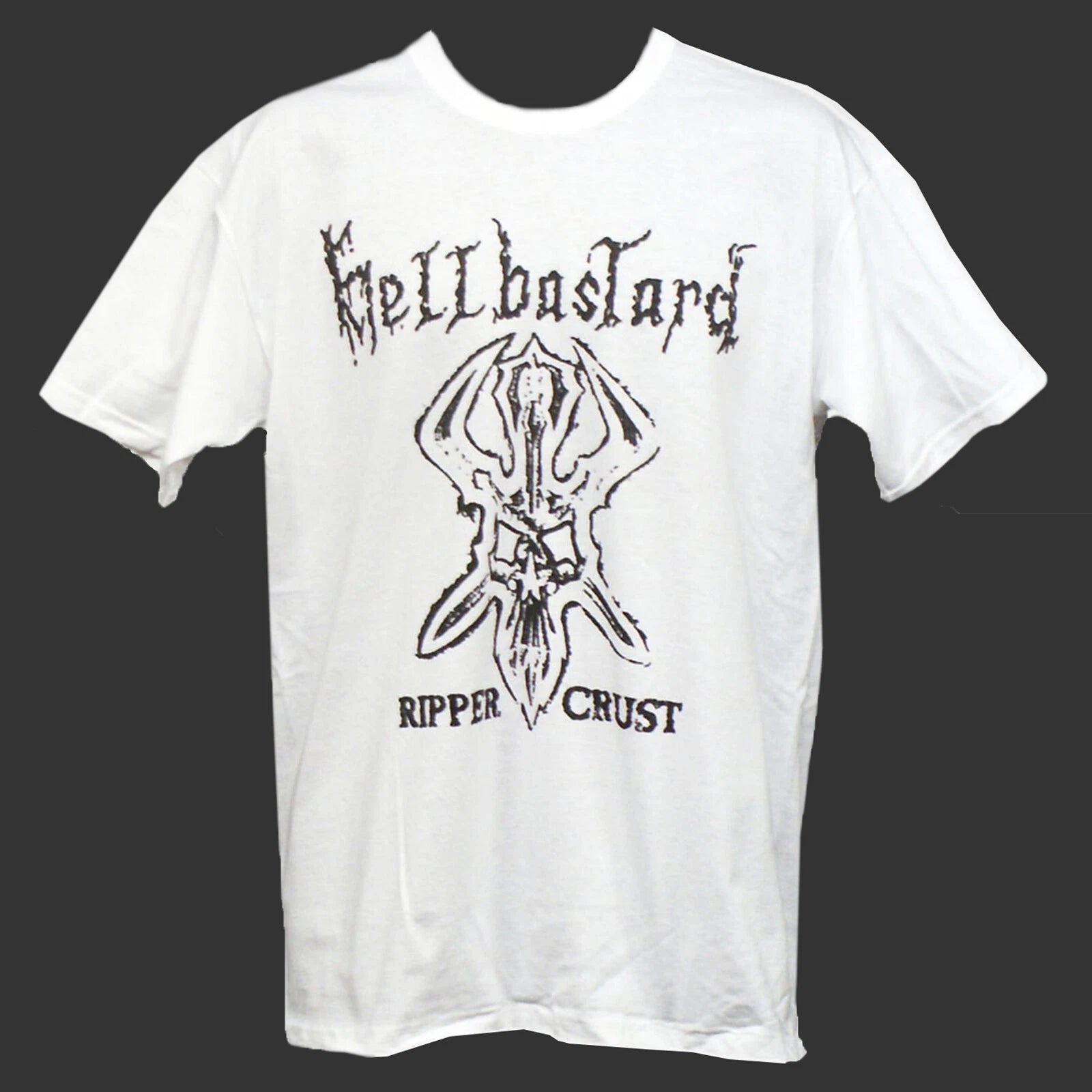HELLBASTARD CRUST PUNK ROCK T-SHIRT unisex S-3XL