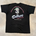 Vintage 90s Gators Cafe & Saloon Pocket Tee Shirt 2XL Faded Black Florida Bar