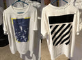 Off-White Reprint Caravaggio Graphic T-Shirt Mens Designer Tee S-5XL