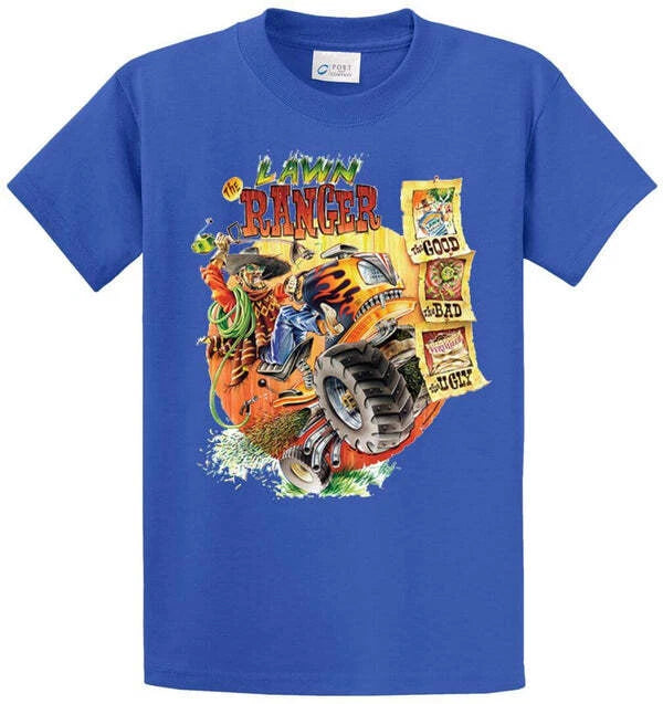 LAWN RANGER Cotton Printed Tee Shirt Regular and Big and Tall Sizes
