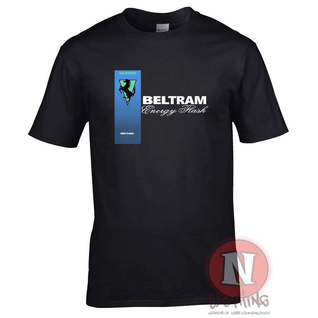 Beltram Energy flash t-shirt 90s techno rave dance music EDM classic old school