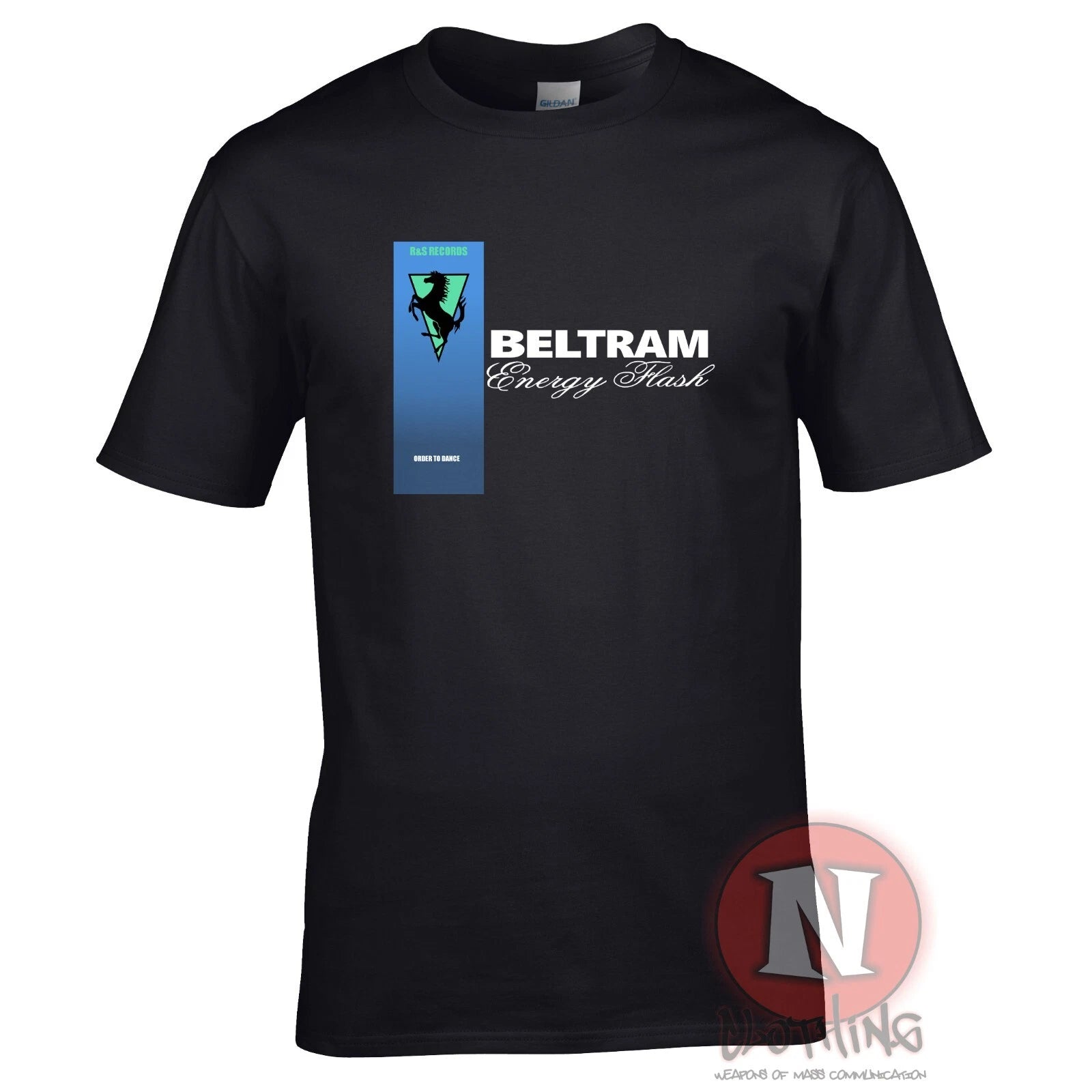 Beltram Energy flash t-shirt 90s techno rave dance music EDM classic old school