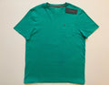 TOMMY HILFIGER Men’s Short Sleeve T-Shirt Size MEDIUM Turquoise Cotton NEW