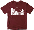 The RODFATHER T-shirt Parody Funny Joke Father Day  Gifts