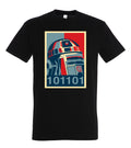 Youth Designz Mens T-Shirt R2D2 Popart Logo Nerd Yoda Star Stars War Wars