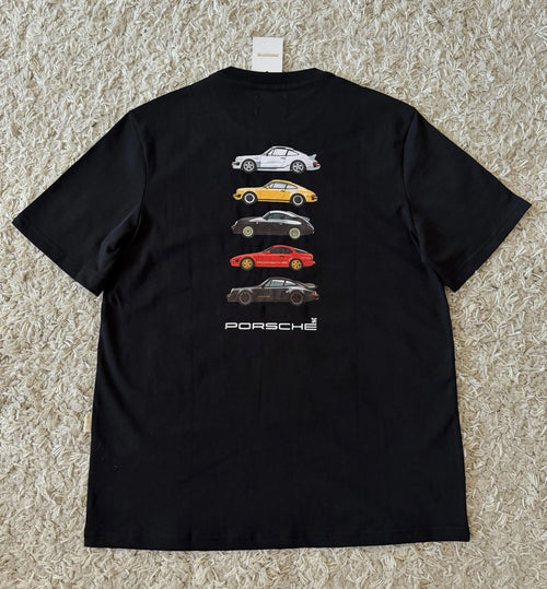 Aime Leon Dore x Porsche 911 Fleet Tee ALD Men’s Black  T-Shirt Size M
