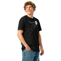 Summer Minimalist Soccer Net Football Unisex organic ribbed neck t-shirt