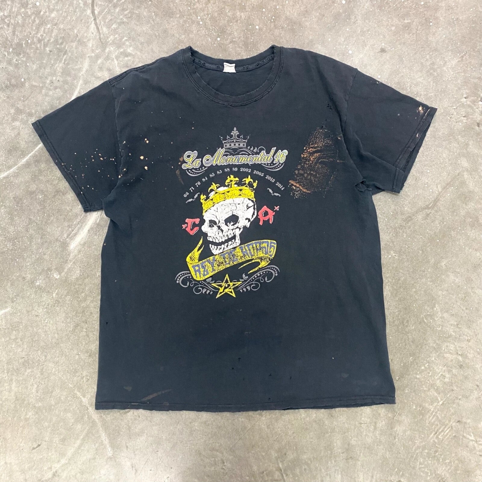 VTG Faded Club América Football Ultra Hooligans Graphic T Shirt Soccer Bloke