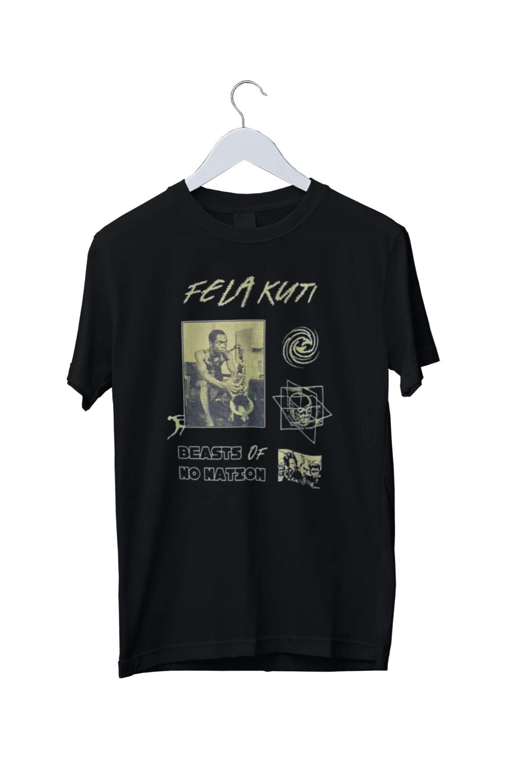 VTG Fela Kuti Graphic Print Unisex T-Shirt Mens S M L XL 2 3 4 XL
