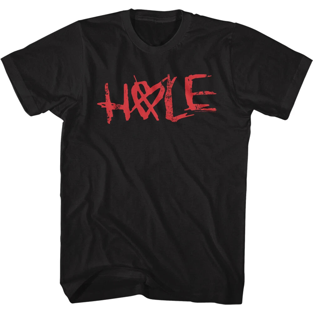 Hole Band Name Logo Courtney Love Men's T Shirt Grunge Band Music Merch