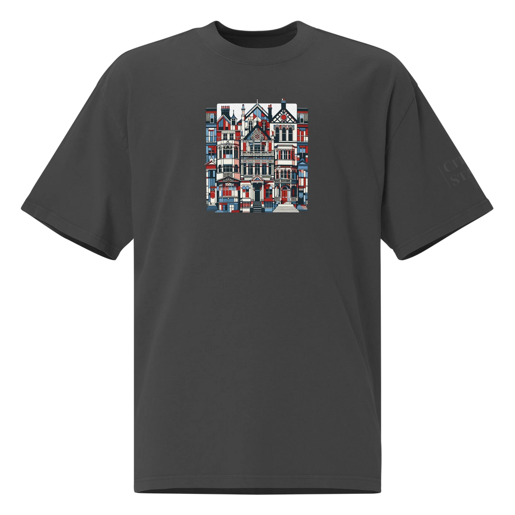 Oversized faded t-shirt (GREAT BRITAIN)