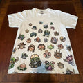 Blizzard Entertainment Pixel Character Graphic Tee Large White Gaming Shirt