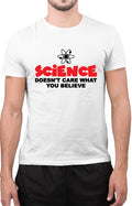 Funny Science Doesn't Care Amazing Cool Novelty Tumblr T-Shirt