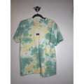 Obey Green Yellow Tie Dye T Shirt M Shepard Fairey Skater Grunge Y2K Streetwear