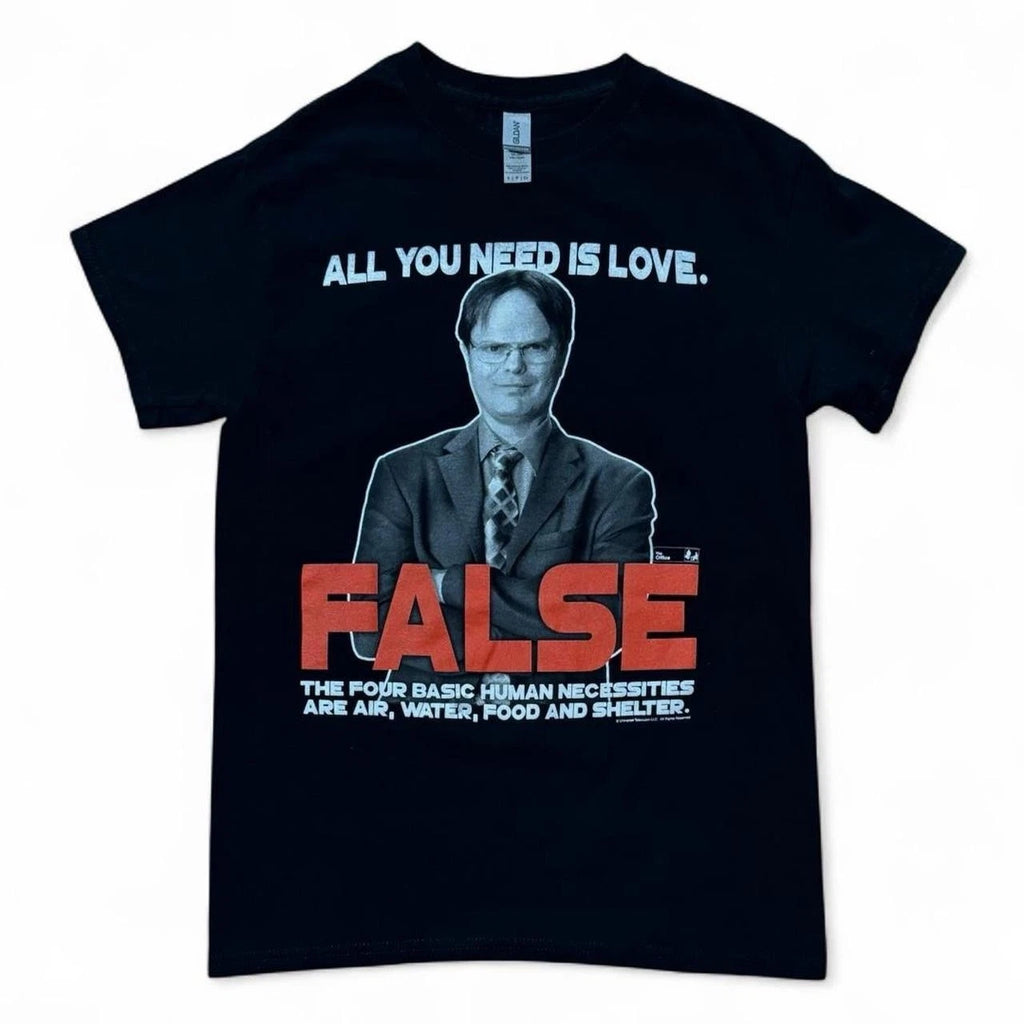 The Office Dwight Schrute Rainn Wilson Funny Quote Joke T-shirt Small