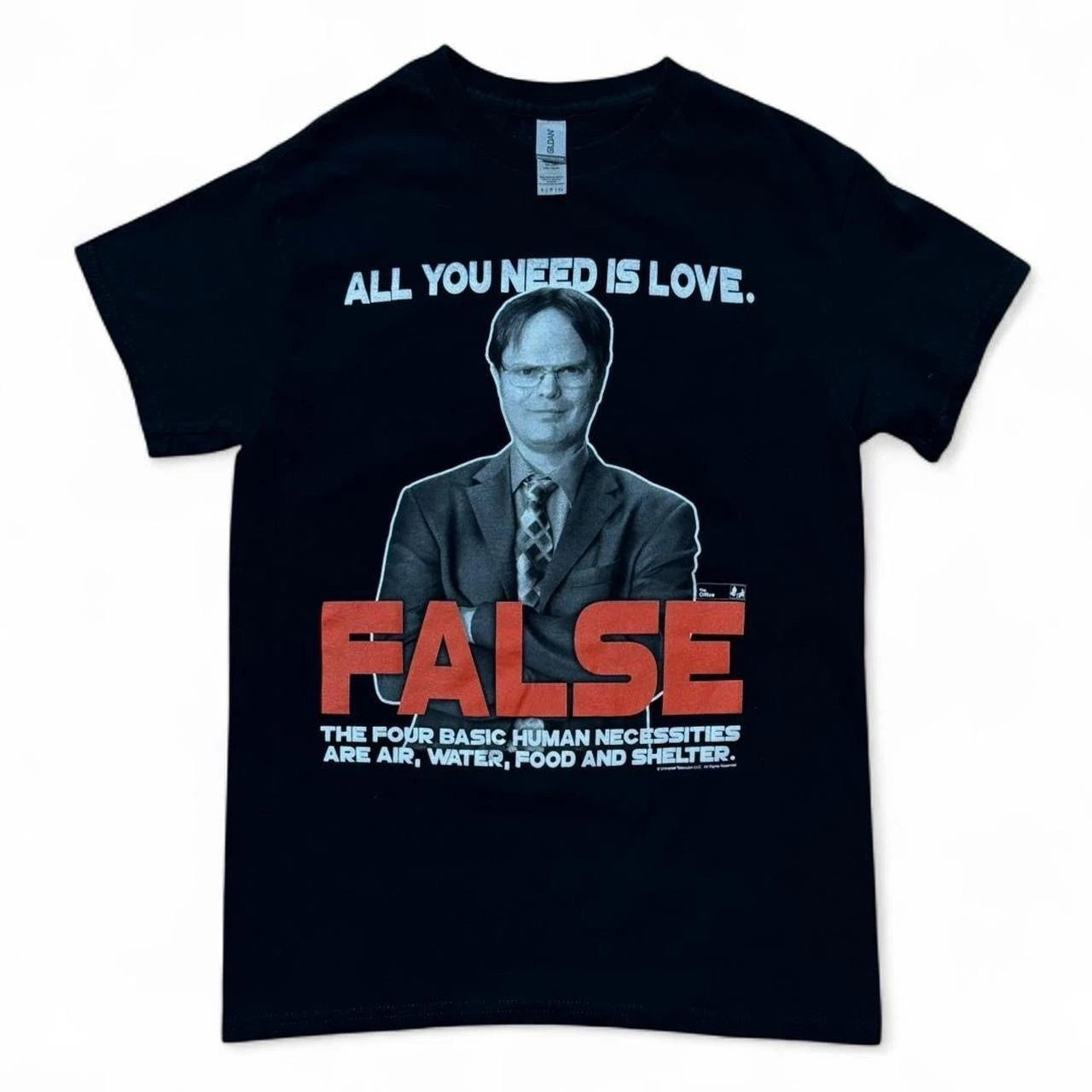 The Office Dwight Schrute Rainn Wilson Funny Quote Joke T-shirt Small
